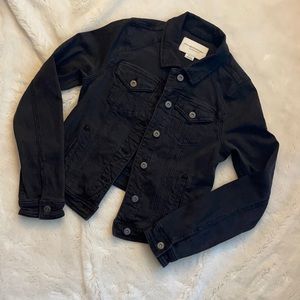 Pilcro & the LetterPress Black Denim Jacket